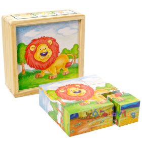 Mesekocka 9 db-os oroszlános