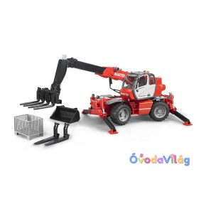 Bruder Manitou MRT 2150 rakodó tartozékokkal (02129)