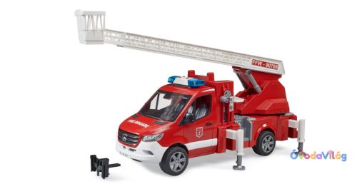 Bruder MB Sprinter tűzoltóautó létrával (02673)