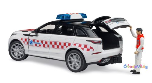 Bruder Range Rover Velar mentőautó sofőrrel (02885)