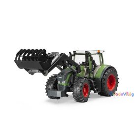 Bruder Fendt 936 Vario traktor homlokrakodóval (03041)