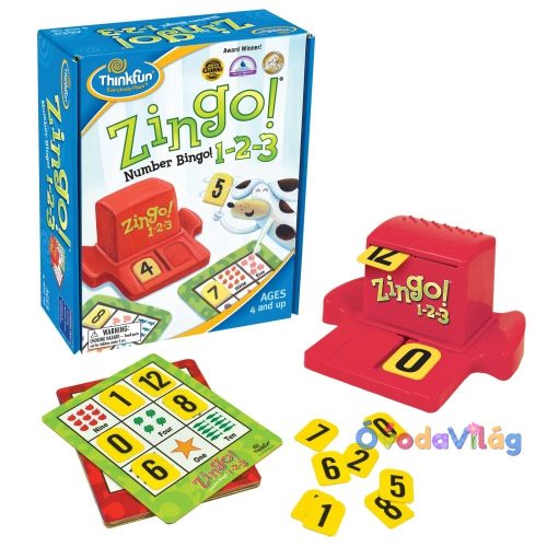 Zingo 1-2-3 számolós játék