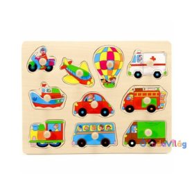 Fogantyús fa kirakó - Járművek