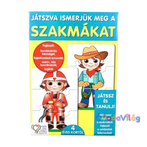 Játszva ismerjük meg a szakmákat-ovodavilag.hu