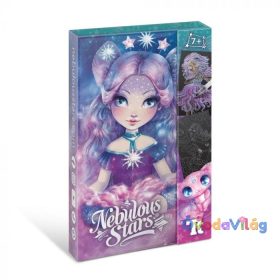 Akvarell színező fekete lapos Nebulous Stars