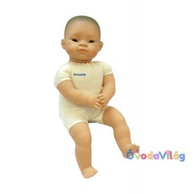 Ázsiai baba 40 cm-es, textil testtel Miniland -ovodavilag.hu
