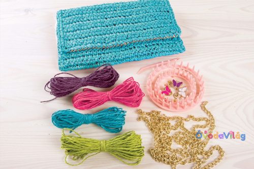 Make It Real Virágos raffia kistáska készítés - ovodavilag.hu