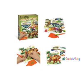 Dínós díszíts szám szerint