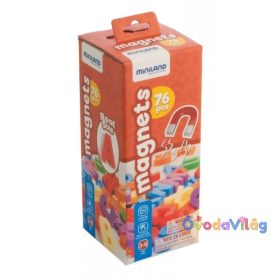 Mágneses nagybetűk (76db), MINILAND-ovodavilag.hu