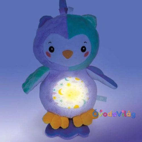 Clementoni Bagoly plüss fénnyel és hanggal