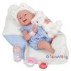 Berenguer élethű baba - lány cicával 38 cm JC Toys - ovodavilag.hu