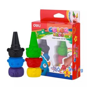 Deli 6-os zsírkréta Color Kids