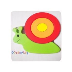 Magasított puzzle csiga