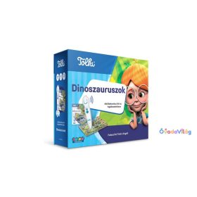   Tolki interaktív foglalkoztató könyv készletben - Dinoszauruszok