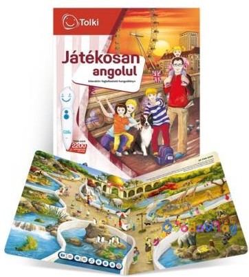 Tolki könyv: Játékosan angolul