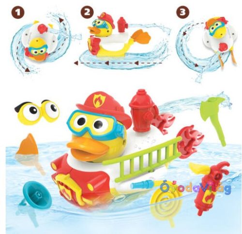 Yookidoo fürdőjáték - Építsünk tűzoltóautót!