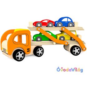 Fa autószállító kamion 