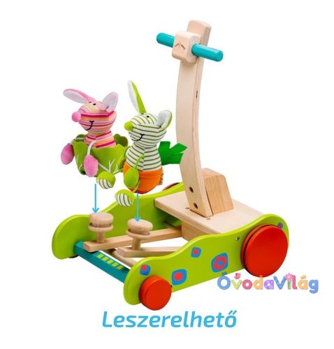 Járásfejlesztő játék ugráló nyuszik