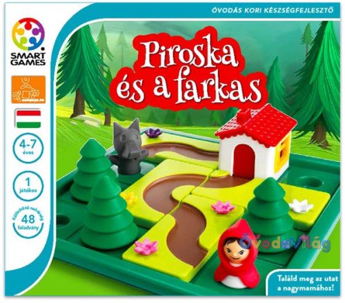 Piroska és a Farkas logikai játék Smart Games - ovodavilag.hu