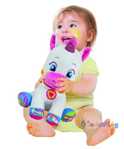 Interaktív unikornis magyarul éneklő Clementoni