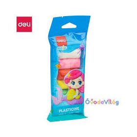 Deli színes gyurma 6 darabos 108 gr 