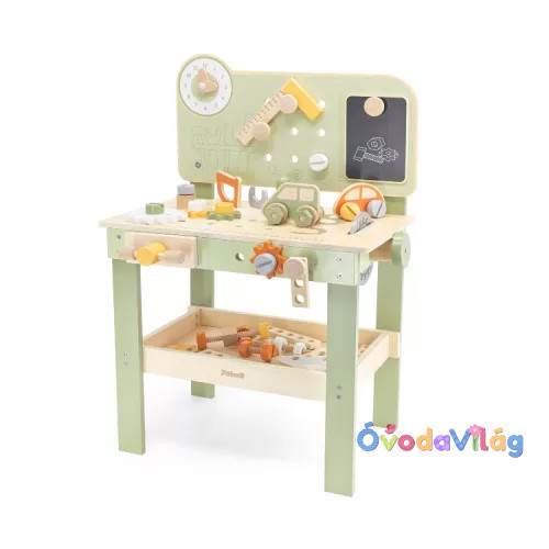 Fa játék munkapad - pasztell zöld (polarB)