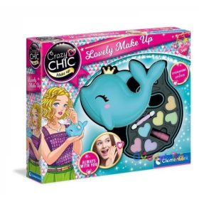   Crazy Chic - Gyerek smink készlet delfines tárolóban - Clementoni