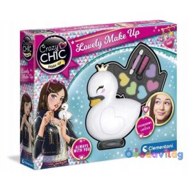   Crazy Chic - Smink készlet gyerekeknek hattyús tárolóban - Clementoni