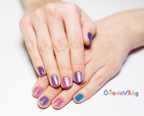 Crazy Chic Sparkling Nails - Játék köröm stúdió - Clementoni