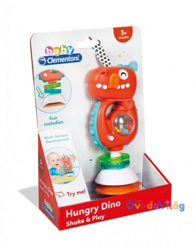 Éhes dínó baba játék - Baby Clementoni