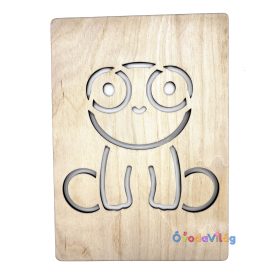 Rajzsablon – Tanyasi béka