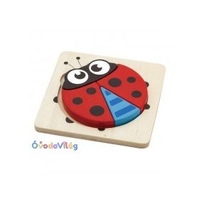 Puzzle magasított katica