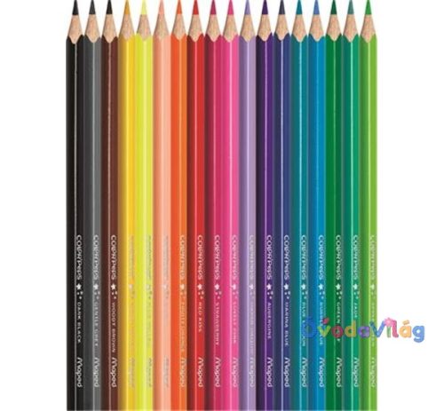 Színes ceruza készlet 18db-os MAPED 