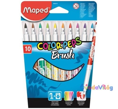 Filc készlet 10db-os MAPED "Color Peps Brush" kimosható - ovodavilag.hu