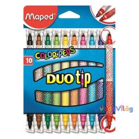 Filctoll készlet 10db-os MAPED "DuoTip" kétvégű - ovodavilag.hu