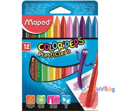 Zsírkréta 12db-os MAPED "Color Peps" - ovodavilag.hu