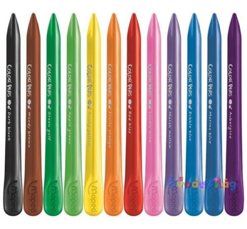 Zsírkréta 12db-os MAPED 