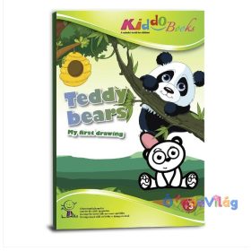 Mackó bocsok - Első színezőm - Kiddo Books