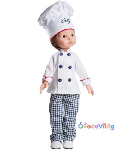 Carlos Chef fiú játékbaba Paola Reina