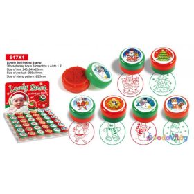 Karácsonyi nyomda 6 féle kör alakú